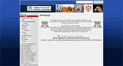 Desktop Screenshot of eng.serbiansociety.org.uk